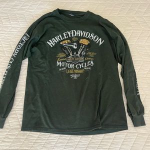 Harley Davidson Long Sleeve Tee size S/M